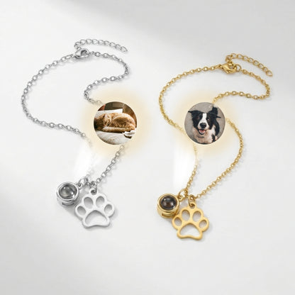 LumiPaw Projection Memory Necklace