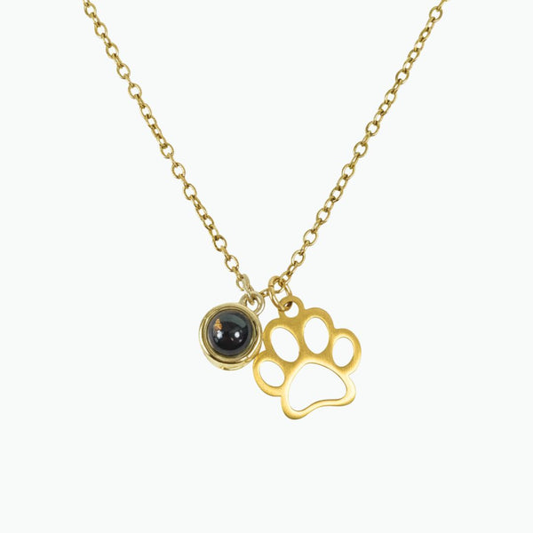 LumiPaw Projection Memory Necklace