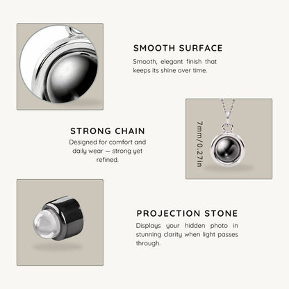 LumiPaw™ Photo Projection Pet Necklace