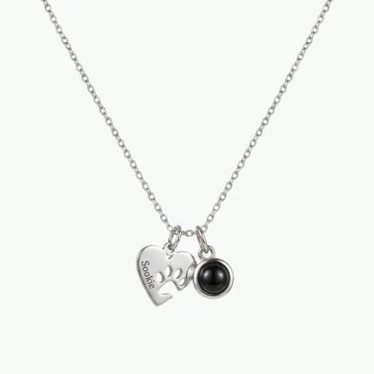The Forever Bond — Photo Projection & Name Necklace