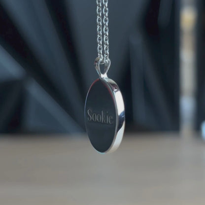 PRINT NOSE NECKLACE